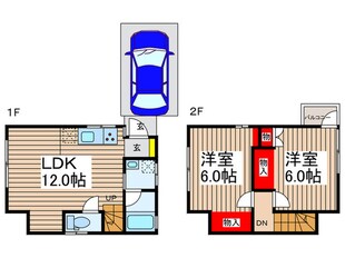 仮）羽沢デザイナーズ戸建ての物件間取画像